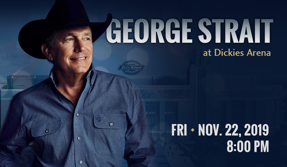 George Strait at Dickies Arena